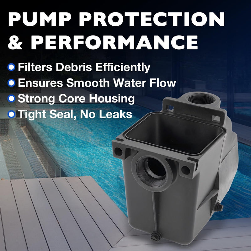SPX1620AA 2x2 Pool Pump Strainer Housing For Hayward SP1600X And SP2600X Series