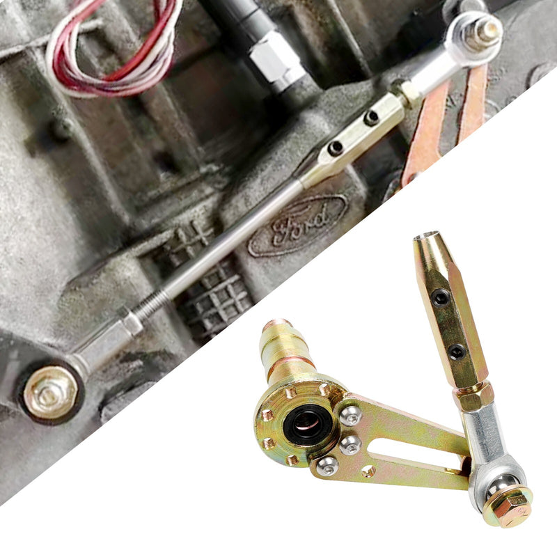 ACA1807 Adjustable Column Shift Linkage Kit 21 Inch for AOD Ford Transmission