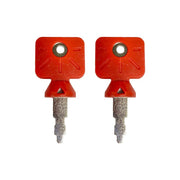 DURAFORCE 532180331 180331 Ignition Key for Husqvarna Craftsman Poulan Lawn Mower 2 Pack