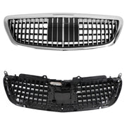 DURAFORCE Fit 2014-2020 Mercedes Benz S-Class W222 S450 Chrome Front Grille MayBach W/ACC