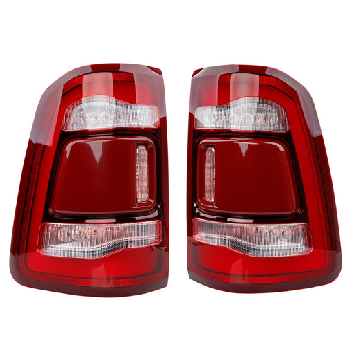 DURAFORCE LED Reverse Brake Turn Signal Tail Lights for Dodge Ram 1500 2019 2024 2X