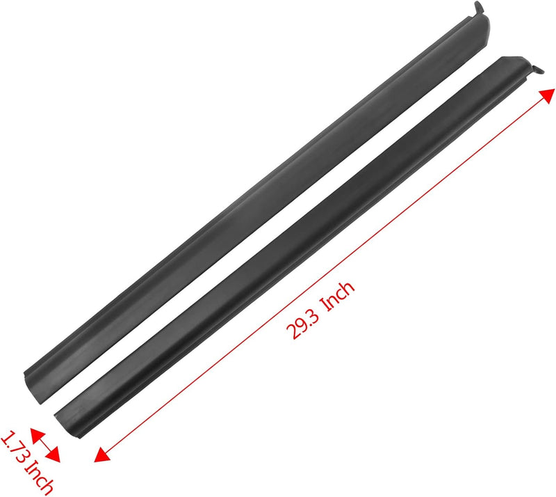 Weatherstrip Window Moulding Trim Seal Belt Front Outer for 1999 2011 Ford Ranger