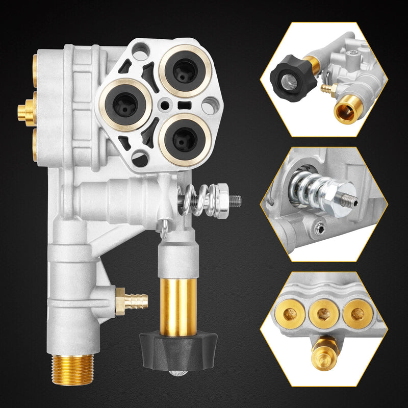 7108366 Cleaning Manifold Kit for 520006 Axial Cam Pressure Washer Pump