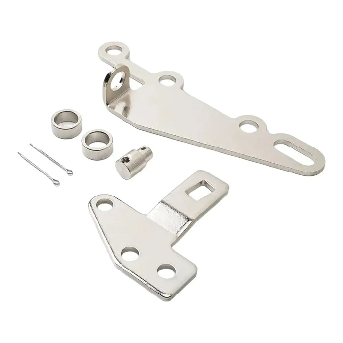 thumbnail image 2 of B&M Shifter Cable Bracket Kit 35498 For GM TH400, TH350, 700R4, 4L60E – Stainless Steel 2 of 2