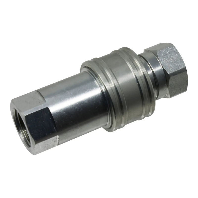 DURAFORCE 1/2" NPT Hydraulic Quick Connect Coupler Kit, Ball Valve