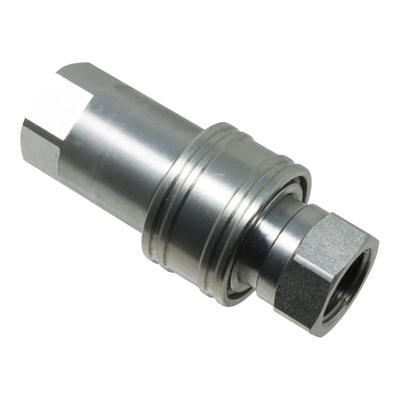 DURAFORCE 1/2" NPT Hydraulic Quick Connect Coupler Kit, Ball Valve