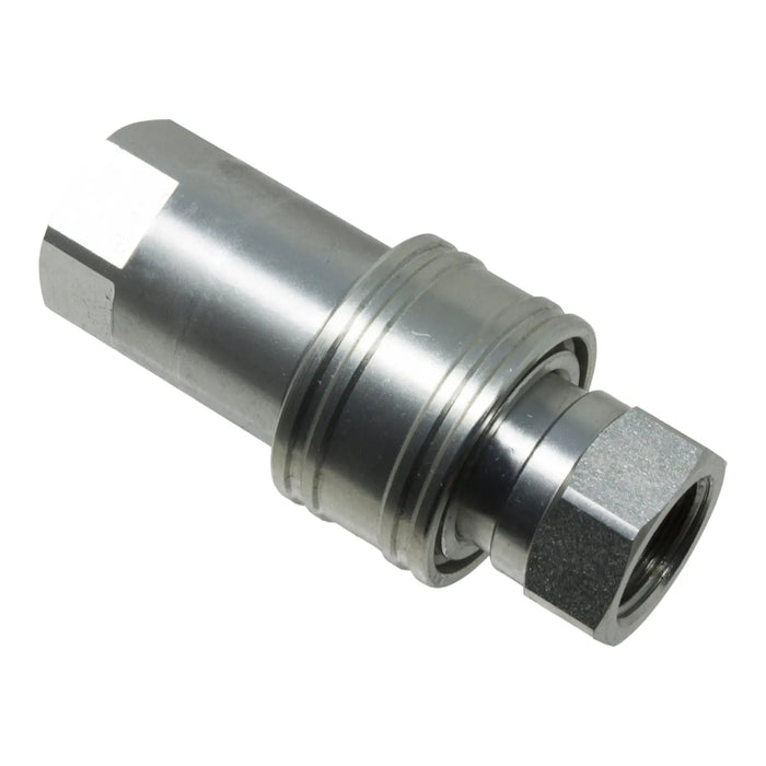 DURAFORCE 1/2" NPT Hydraulic Quick Connect Coupler Kit, Ball Valve