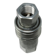 DURAFORCE 1/2" NPT Hydraulic Quick Connect Coupler Kit, Ball Valve