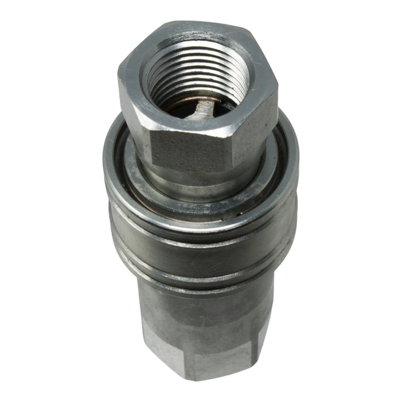 DURAFORCE 1/2" NPT Hydraulic Quick Connect Coupler Kit, Ball Valve