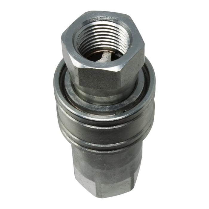 DURAFORCE 1/2" NPT Hydraulic Quick Connect Coupler Kit, Ball Valve