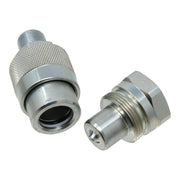 DURAFORCE C-604, 3/8" Male & Female Hydraulic Quick Coupler Set