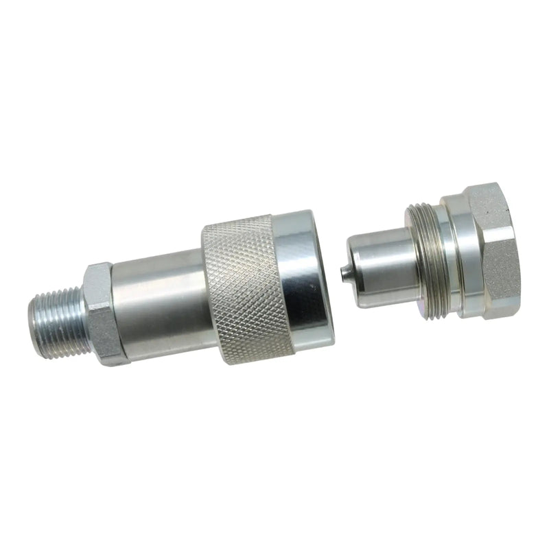 DURAFORCE C-604, 3/8" Male & Female Hydraulic Quick Coupler Set