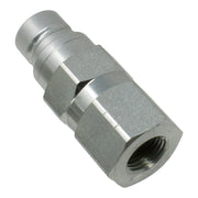 DURAFORCE 1/2" NPT ISO 16028 Flat Face Hydraulic Quick Connect Male Coupler