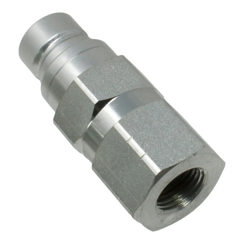 DURAFORCE 1/2" NPT ISO 16028 Flat Face Hydraulic Quick Connect Male Coupler