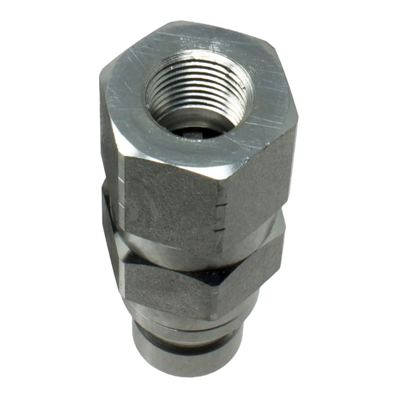 DURAFORCE 1/2" NPT ISO 16028 Flat Face Hydraulic Quick Connect Male Coupler