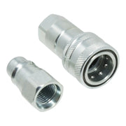 DURAFORCE LVA16843 AW32184, Female Male Hydraulic Quick Coupler Kit for John Deere