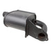 DURAFORCE 400/X0059, Exhaust Silencer Muffler For JCB