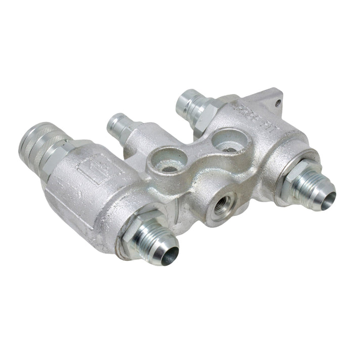 DURAFORCE 6678076, 4BD4FH Hydraulic Coupler Manifold Block Assembly