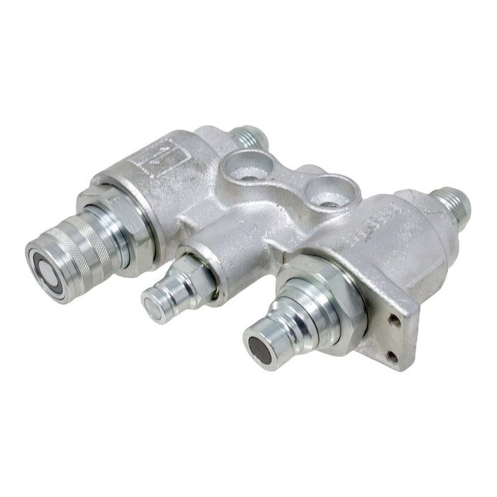 DURAFORCE 6678076, 4BD4FH Hydraulic Coupler Manifold Block Assembly