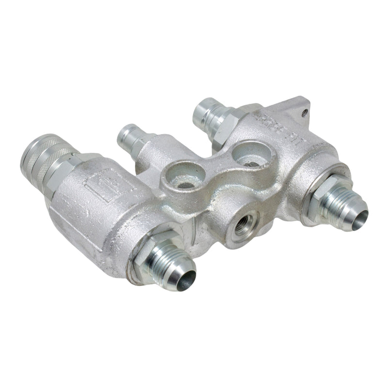 DURAFORCE 7246783, 4BD4FH Hydraulic Coupler Manifold Block Assembly