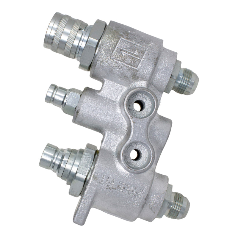 DURAFORCE 7246783, 4BD4FH Hydraulic Coupler Manifold Block Assembly