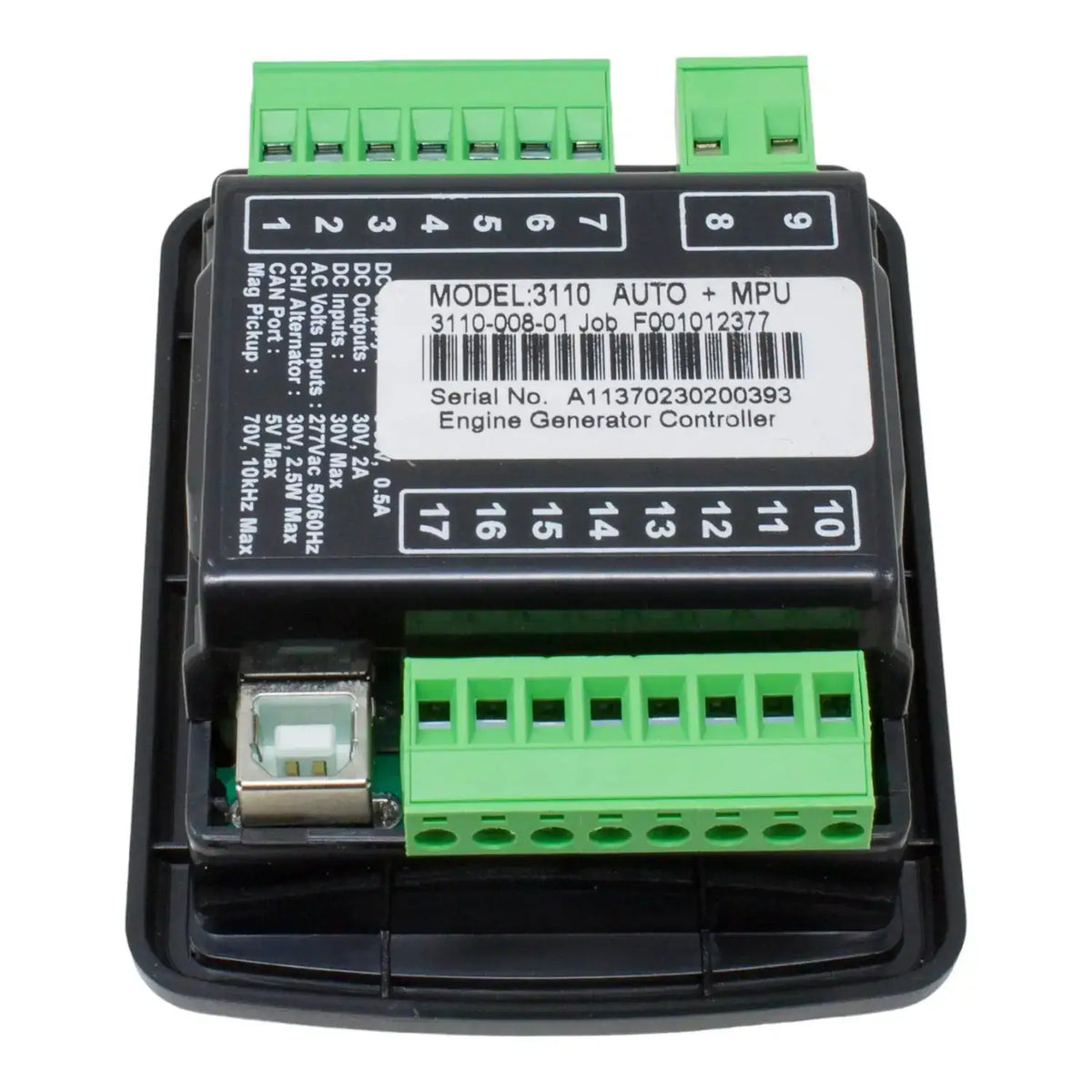 Auto Start Control Module DSE3110, Manual & Auto Start Control Module | DURAFORCE