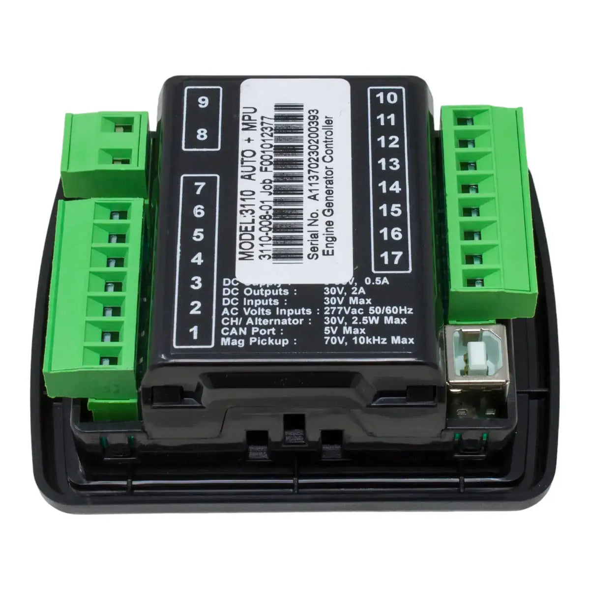 Auto Start Control Module DSE3110, Manual & Auto Start Control Module | DURAFORCE