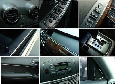 Micro Chrome Trim Molding Strip Interior Car Styling 4mm Wide Universal