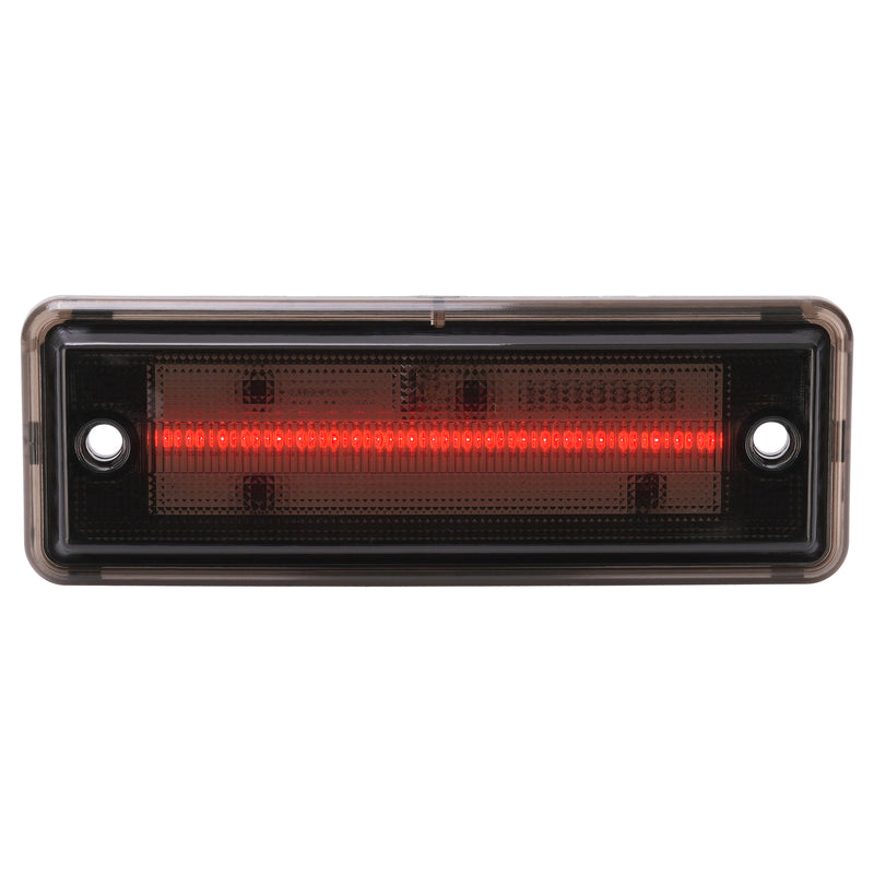 Smoke LED Rear Side Marker Lights Lamps for El Camino Caballero 1978-1987 2X