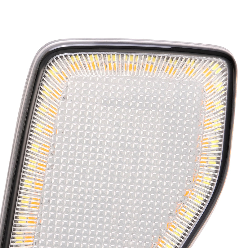 Switchback LED Side Marker Signal Lights Clear Lens for HUMMER H3 2005-2010 Pair