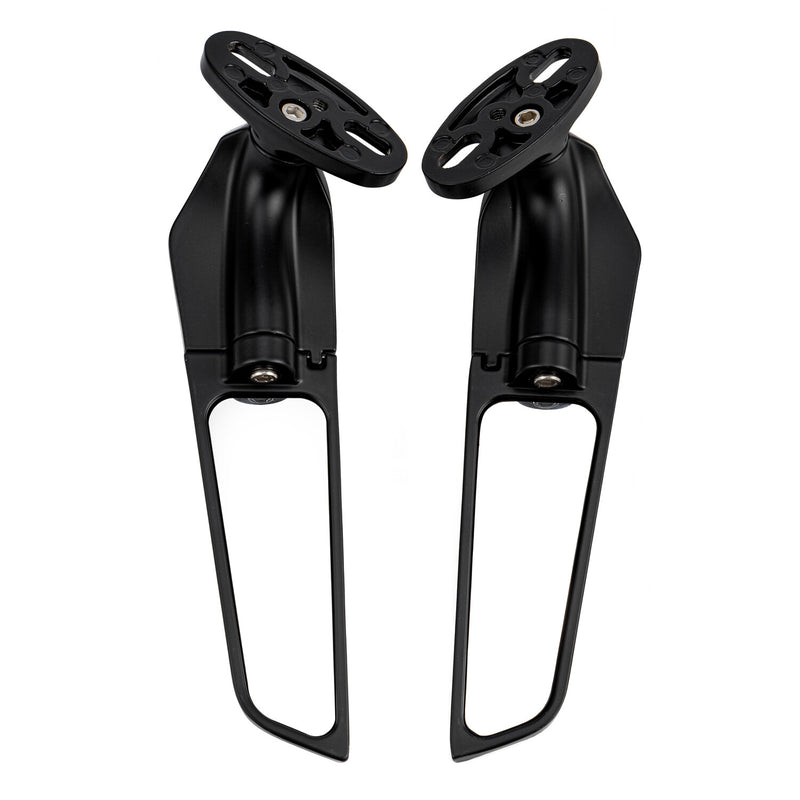 Adjustable Rearview Wind Wing Mirrors for Kawasaki NINJA ZX6R 2001-2004