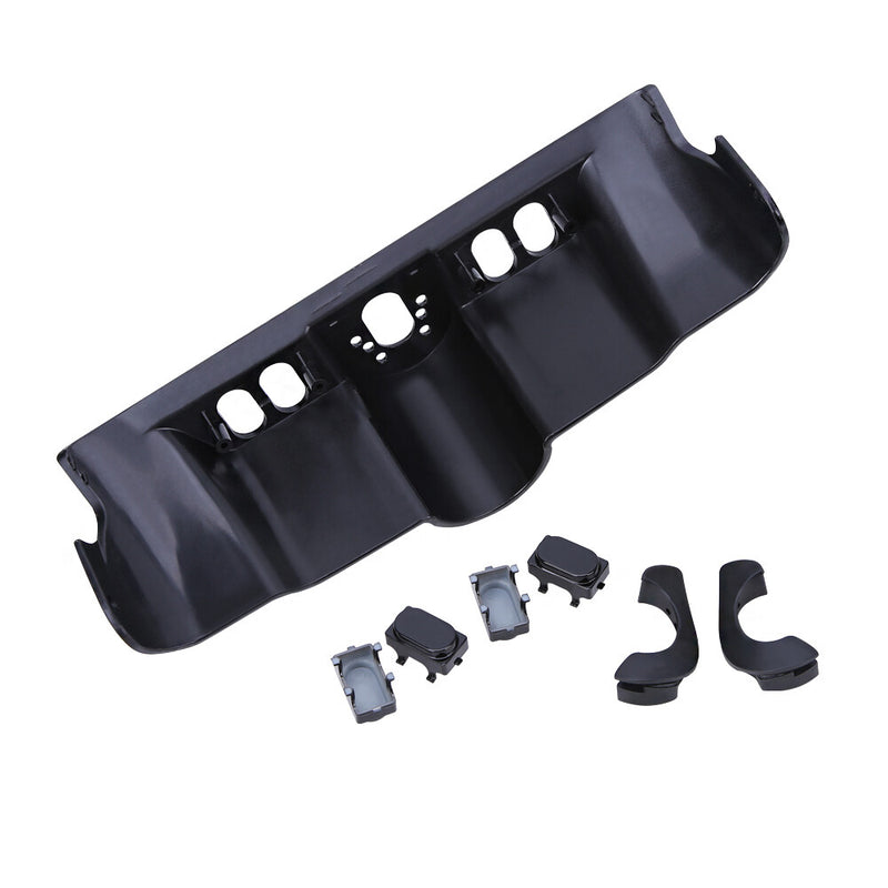 Gloss Black Inner Fairing Switch Cap Kit for Harley Street Electra Glide 96-13