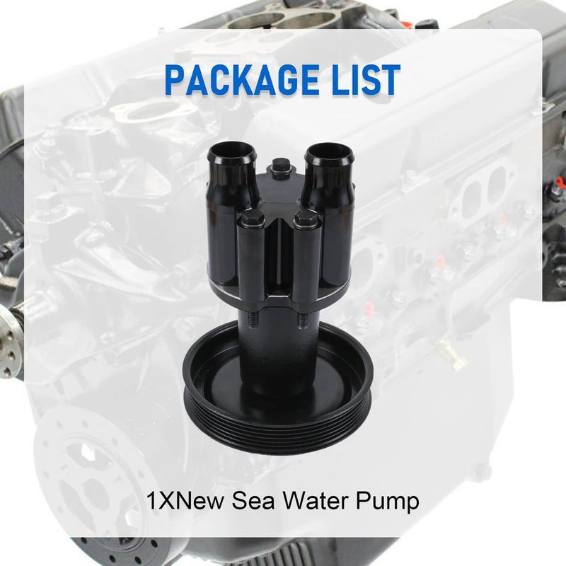46807151A9 Raw Sea Water Pump & Pulley for MerCruiser 4.3L 5.0L 5.7L 6.2L 7.4L