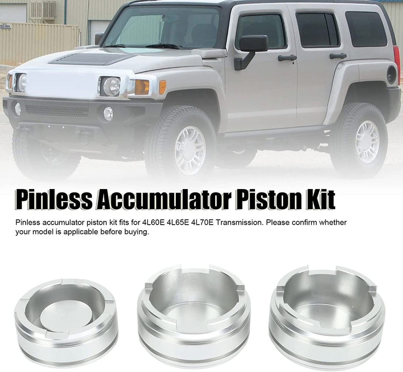 Pinless Forward Accumulator Piston Kit for 4L60E 4L65E 4L70E Sonnax FWD 1-2,3-4