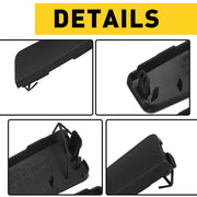 DURAFORCE Front Bumper Tow Hook Eye Cover Cap 2X for Toyota RAV4 2019 2020 2021 2022 2023