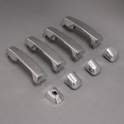 DURAFORCE Outside Door Handle for Toyota 4Runner 2009-2018 2010 Front Rear LH RH Chrome