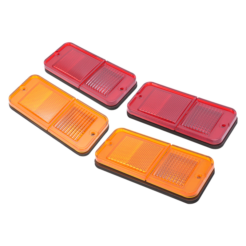 Front Rear Side Marker Lights for Chevrolet and GMC C/K Pickup Trucks 1968-1972
