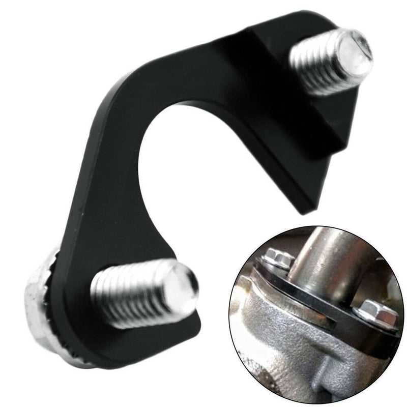 Oil Pump Pickup Girdle Bracket Tube Hold Down Brace Support for LS Series