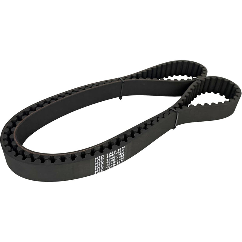 DURAFORCE 1204-0062 Rear Drive Belt for Harley-Davidson FLHR 1FDL Road King 1997-2003