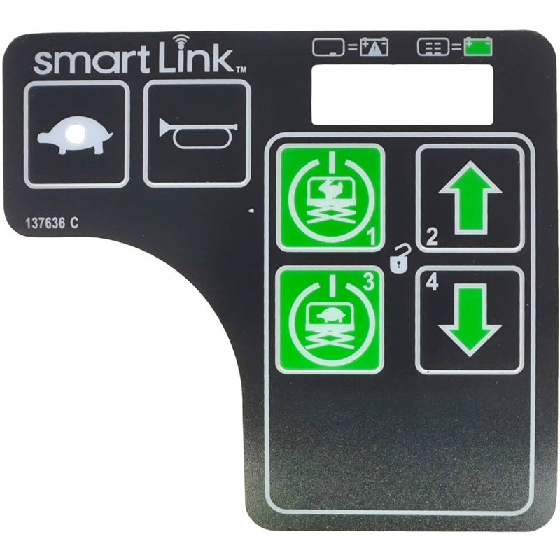 DURAFORCE 137636 137636GT Platform Controller Decal for Genie GR-12 GR-15 GR-20