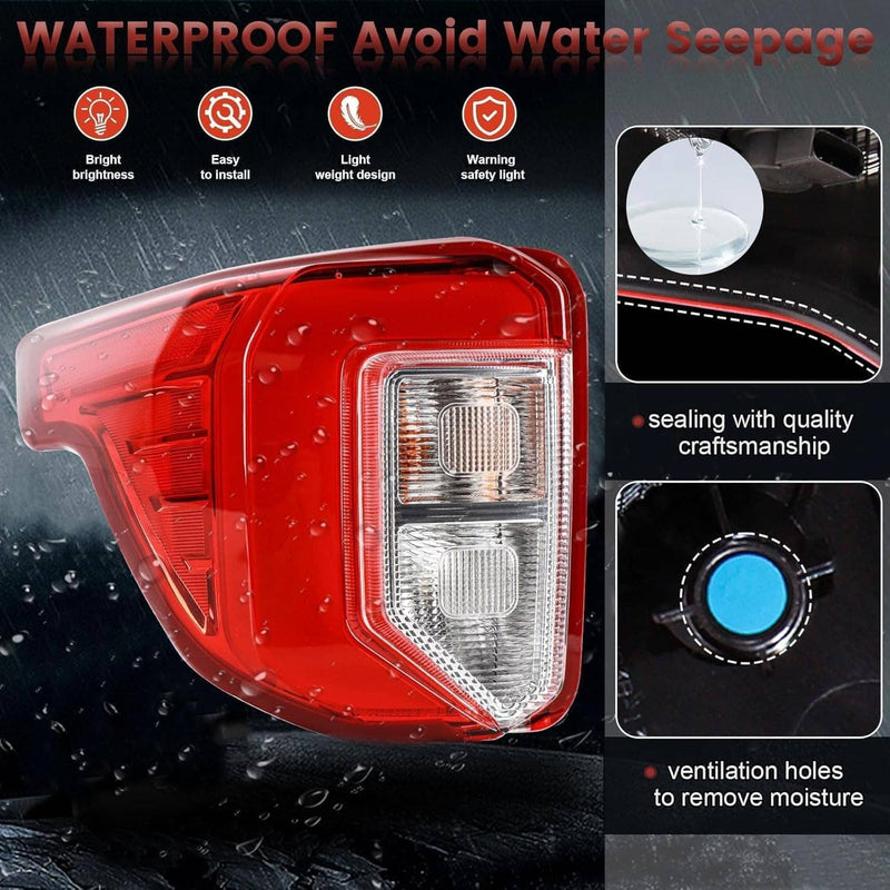LB5Z13404F Left Side LED Tail Light Rear Lamp for Ford Explorer 2020-2022