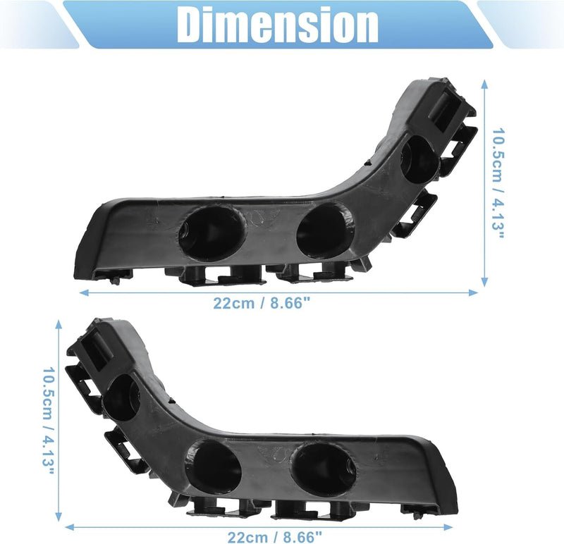 2011-2013 Jeep Grand Cherokee Front Bumper Bracket Left Right Retainer