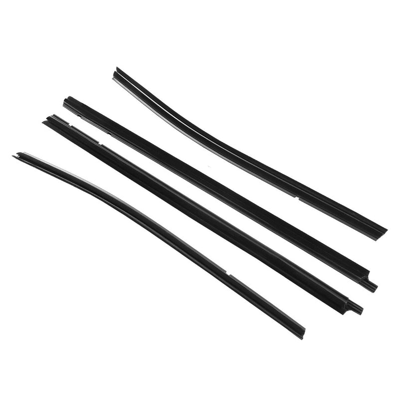4Pcs Window Weatherstrip Trim Seal Belt for Toyota Tacoma 2005-2015