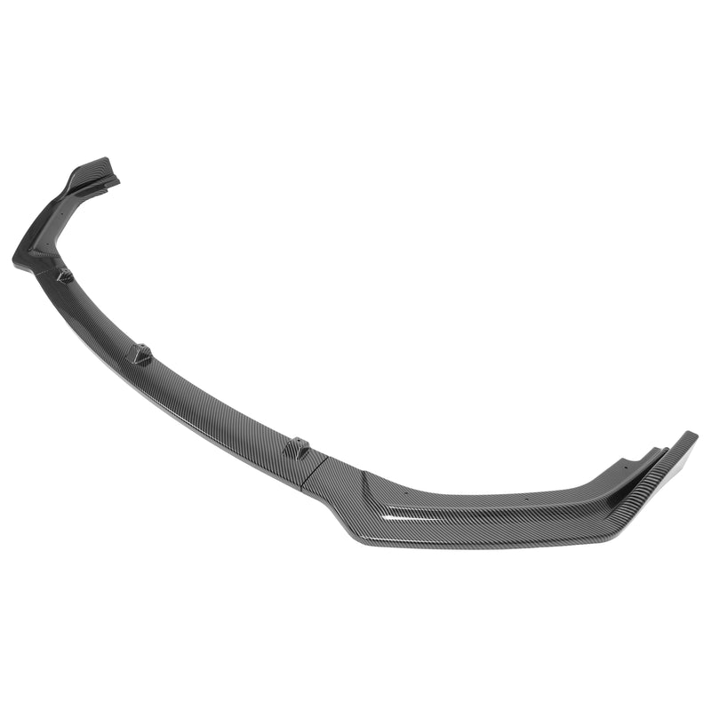 Carbon Fiber Color Front Bumper Lip Splitter for Infiniti 2018-24 Q50 Luxe Base