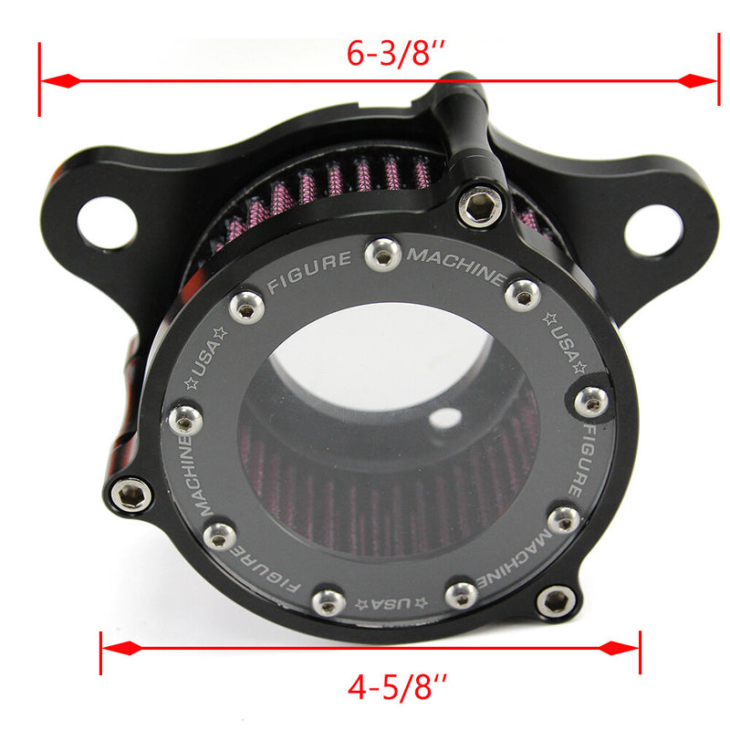 Lucency Air Cleaner Intake Filter Systems for Harley Sportster XL 883 1200 04-17