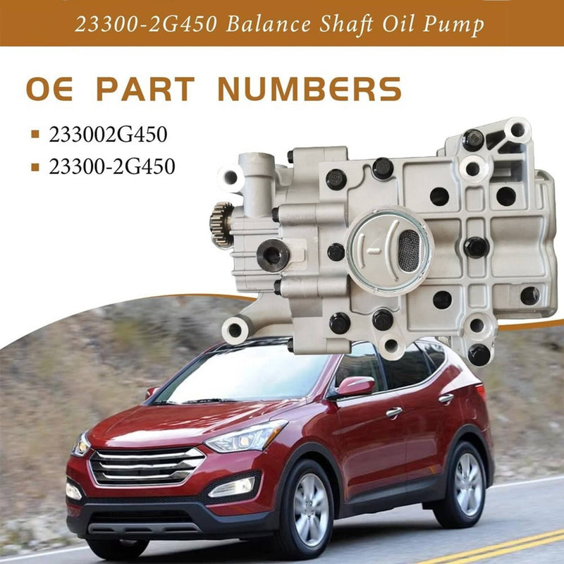 233002G450 Balance Shaft Oil Pump for Santa Fe Sport Sonata 2.0L Turbo 2011-2014