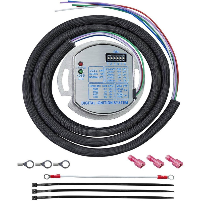 53-644 Electronic Ignition Module for Harley Dyna Programmable Single Fire