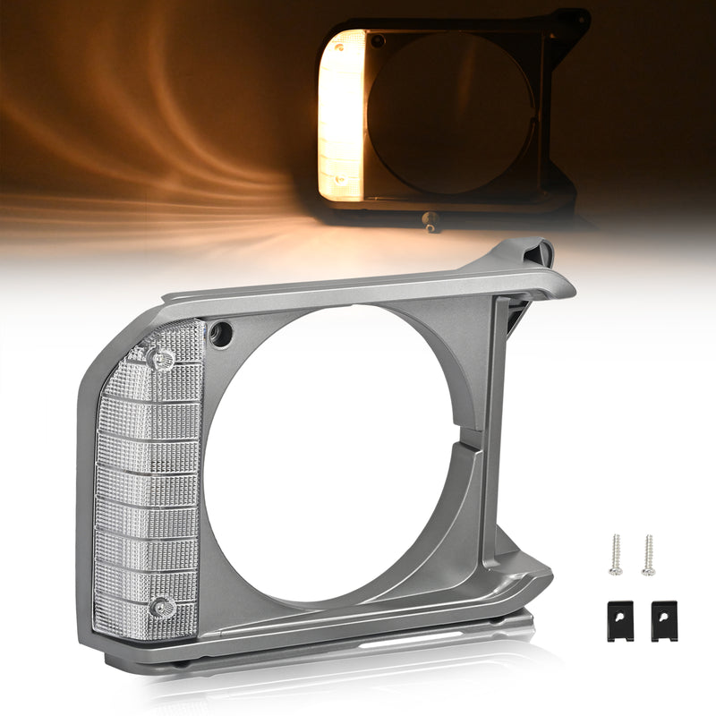8161089105 Right Side Headlight Door Bezel Cover for Toyota Pickup RWD 1979-81
