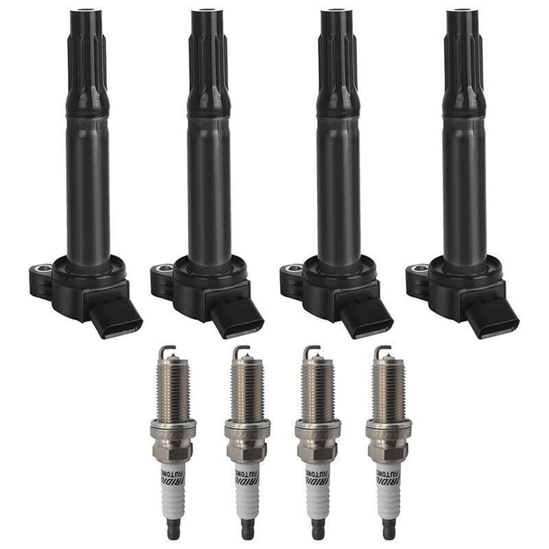 UF487 Ignition Coil Spark Plug for Toyota Camry RAV4 Avalon L4 2.5L 09-19 4PCS