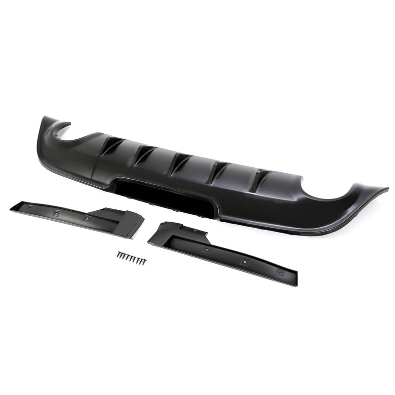 DURAFORCE Rear Bumper Lower Diffuser Lip for Dodge Dart 2013-2016 GTS Style PP Black